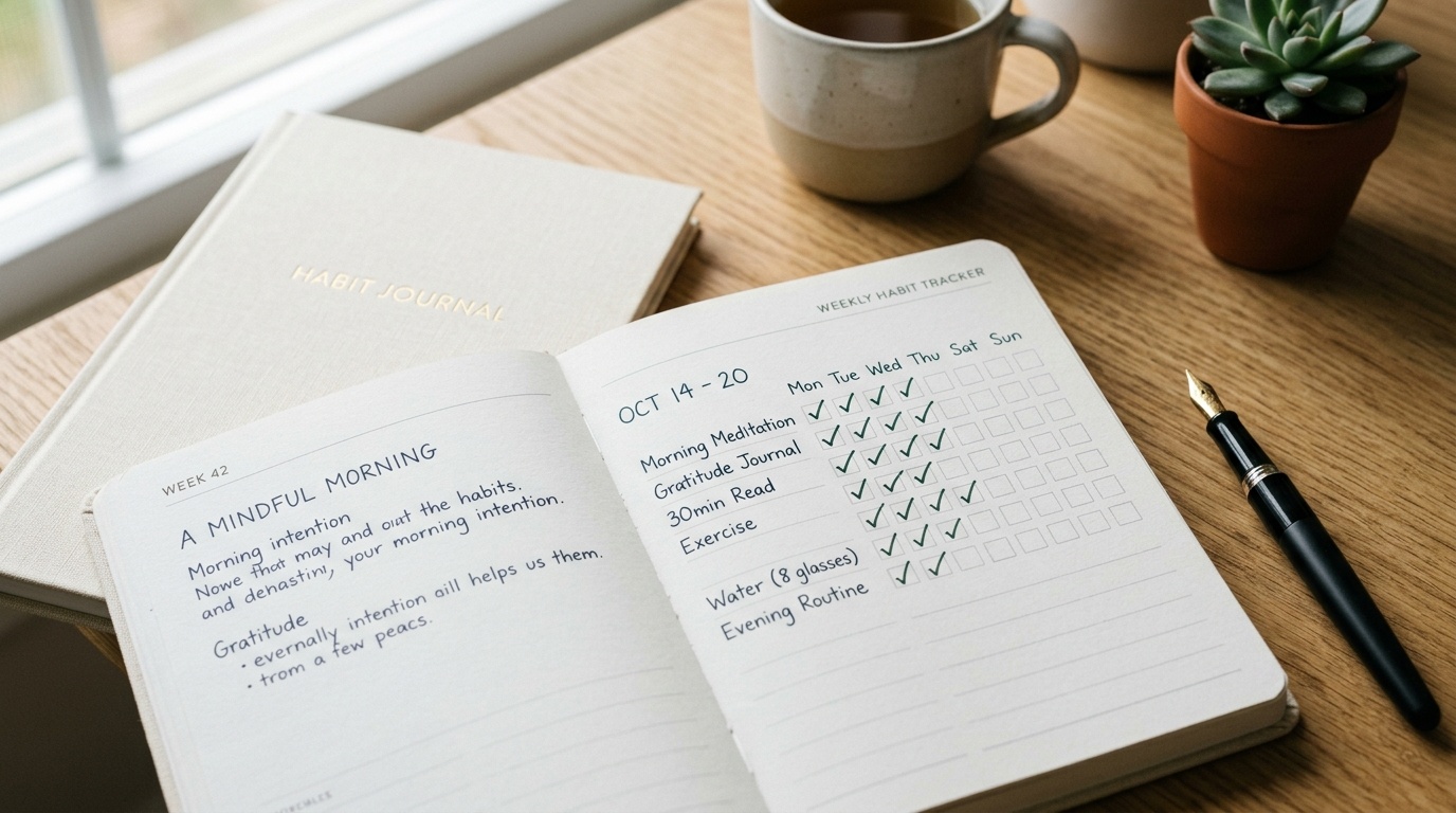 The 10-Second Habit Tracker & The Reset Ritual: How to Bounce Back Without Guilt